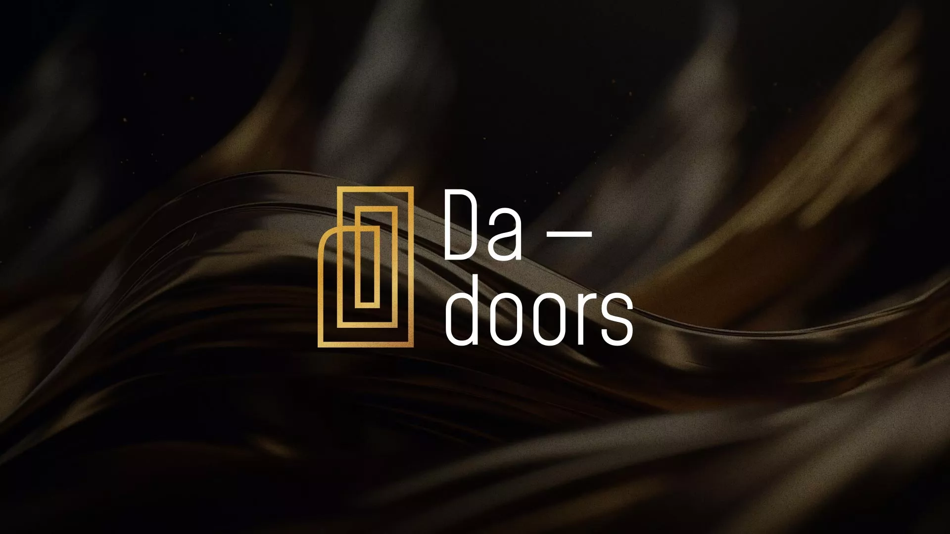 Разработка логотипа для компании «DA-DOORS» в Обояне