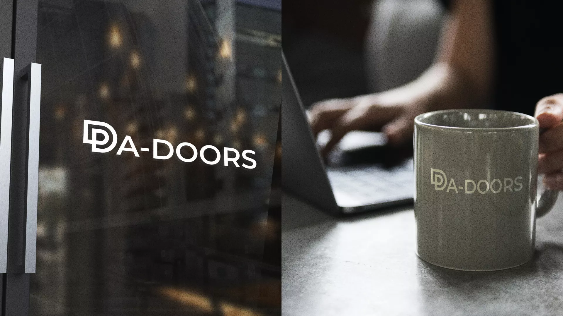 Создание логотипа компании «DA-DOORS» в Обояне